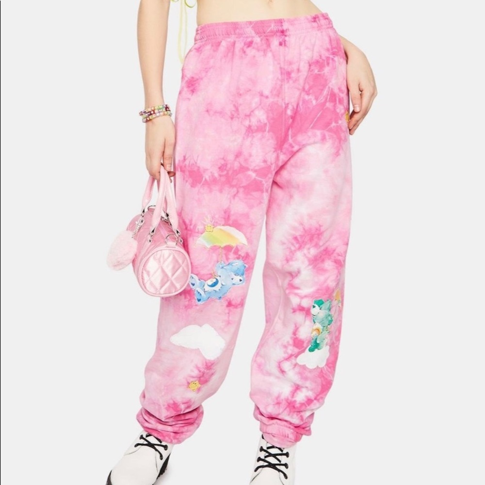 New! Sweet in the clouds bears 🐻 ties Dye pants